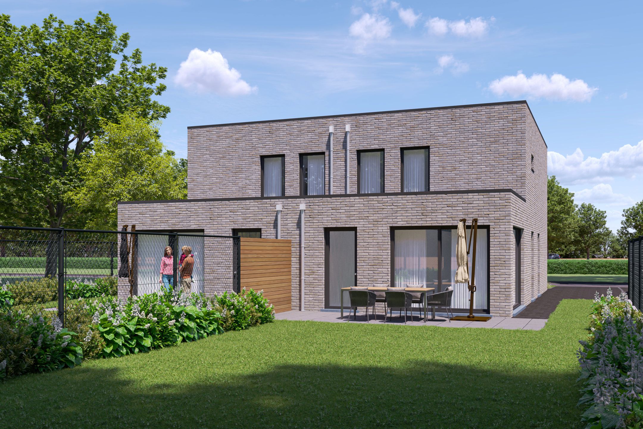 Toffe energiezuinige nieuwbouwwoning met drie slpks  foto {{pictureIndex}}