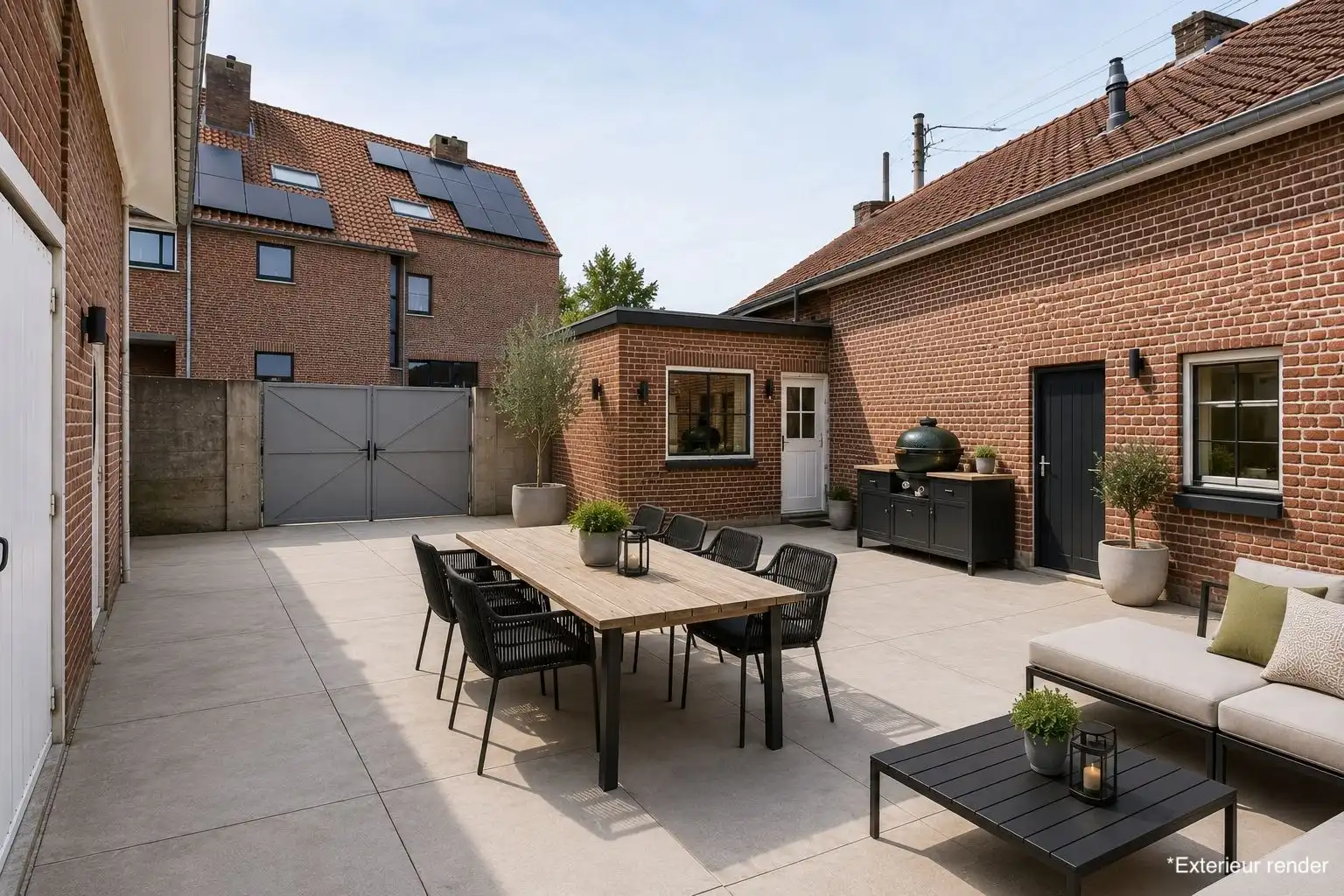 Vrijstaande fermette met ruime garage (85m²) en renovatiepotentieel op een toplocatie  foto 4