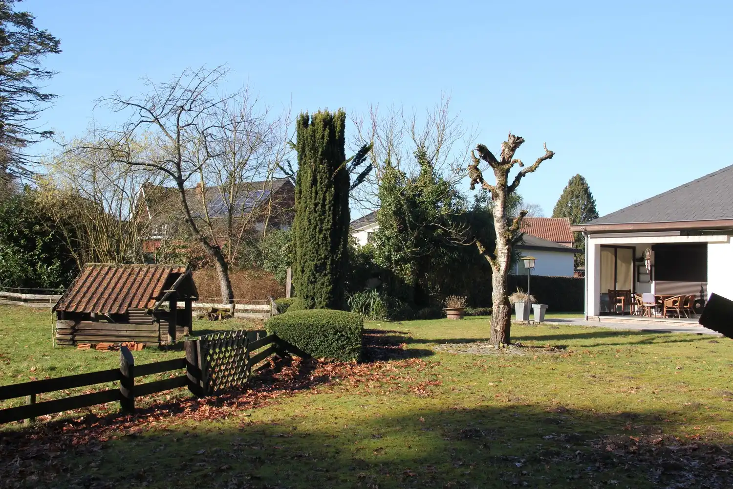Uniek gelegen vrijstaande gezinswoning met 3 slaapkamers midden in de natuur op een perceel van 54 are in As centrum! foto 49