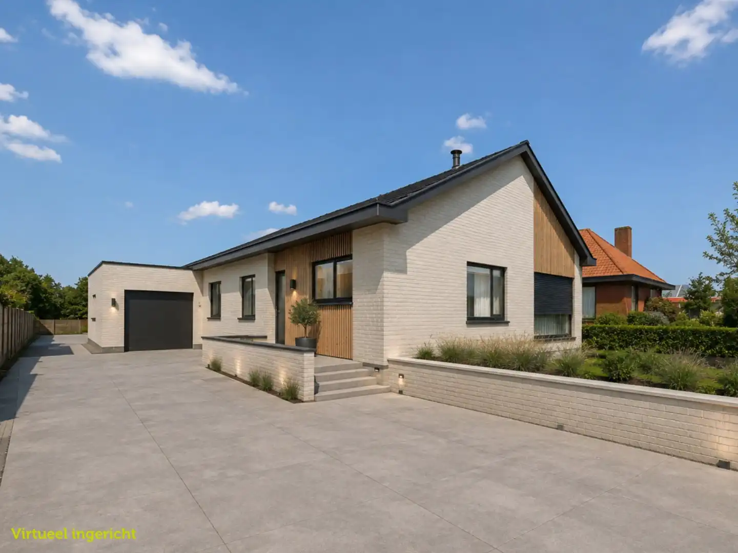 Te renoveren gelijkvloerse woning met  3slpk, garage, tuin op 1290m2 foto 4