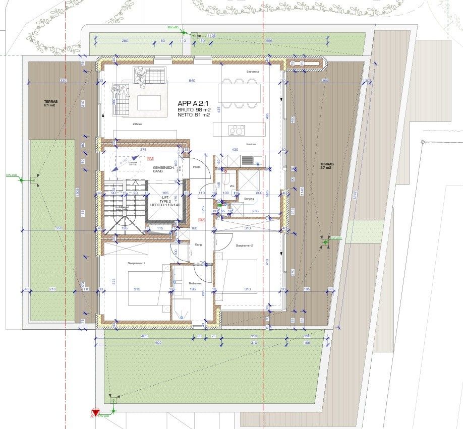 PENTHOUSE met zeer ruim terras 'KoerselPark' foto 2