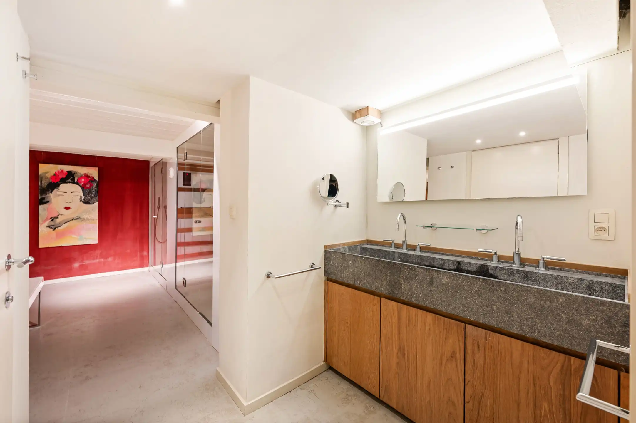 Uniek gelijkvloers appartement met privéwellness en terras foto 13
