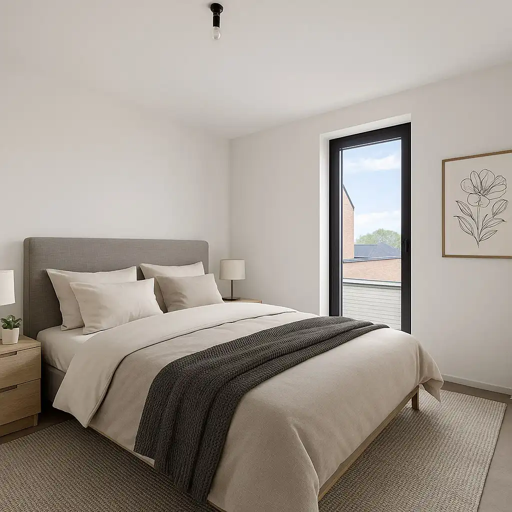 RUIME HALF OPEN NIEUWBOUWWONING MET 4 SLPKS | TUIN | GARAGE foto 9