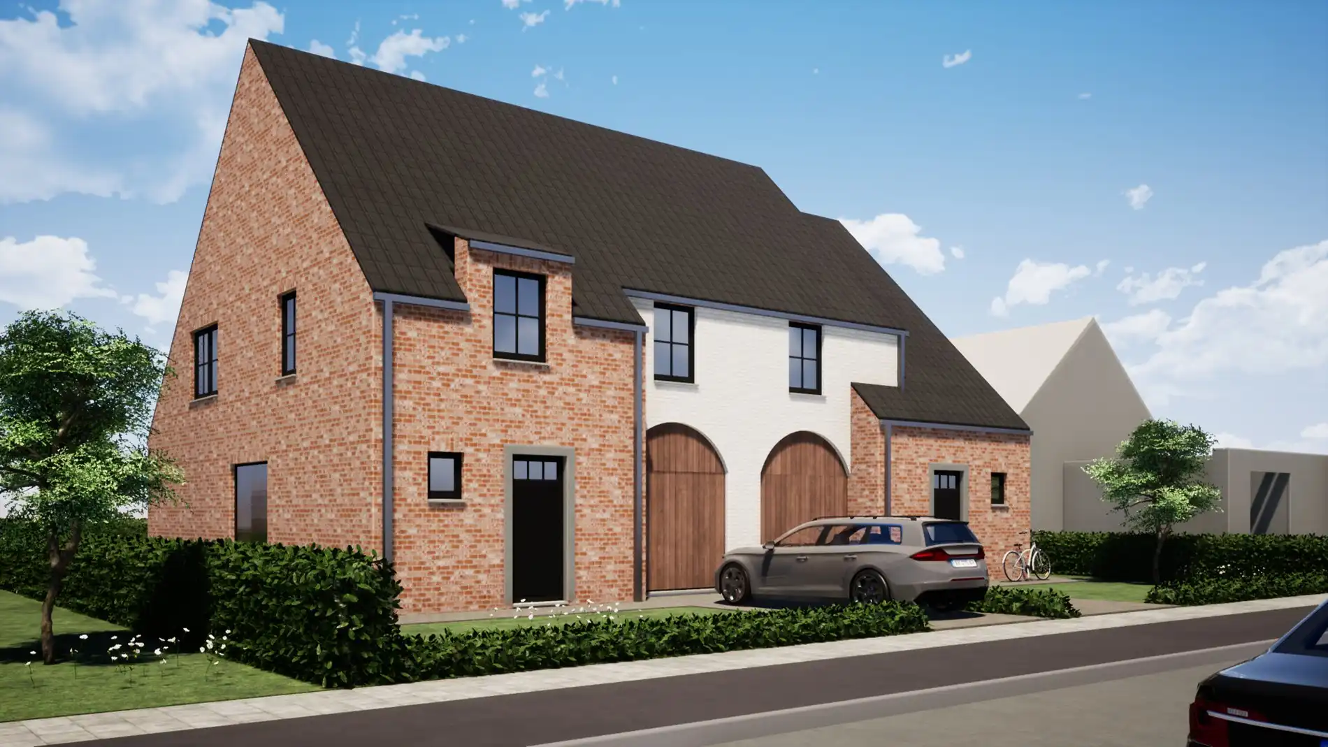 Prachtige halfopen woning met 3 slaapkamers in Koekelare op 512 m² foto 2