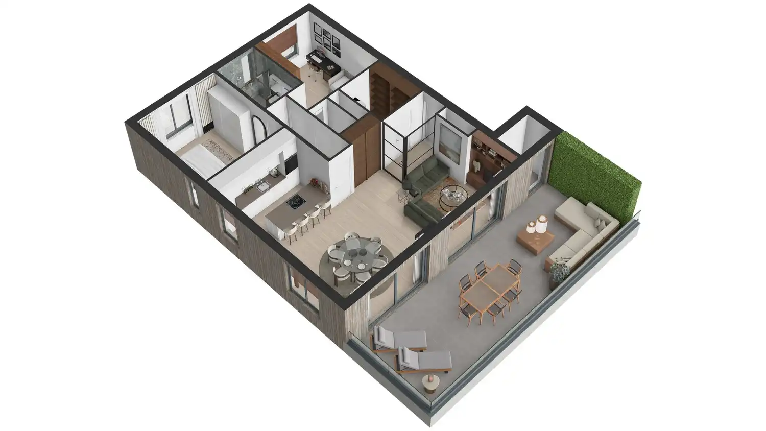 Residentie 'De Oester' : duurzaam, comfortabel, uitzonderlijk energiezuinig appartement te Hechtel foto 19