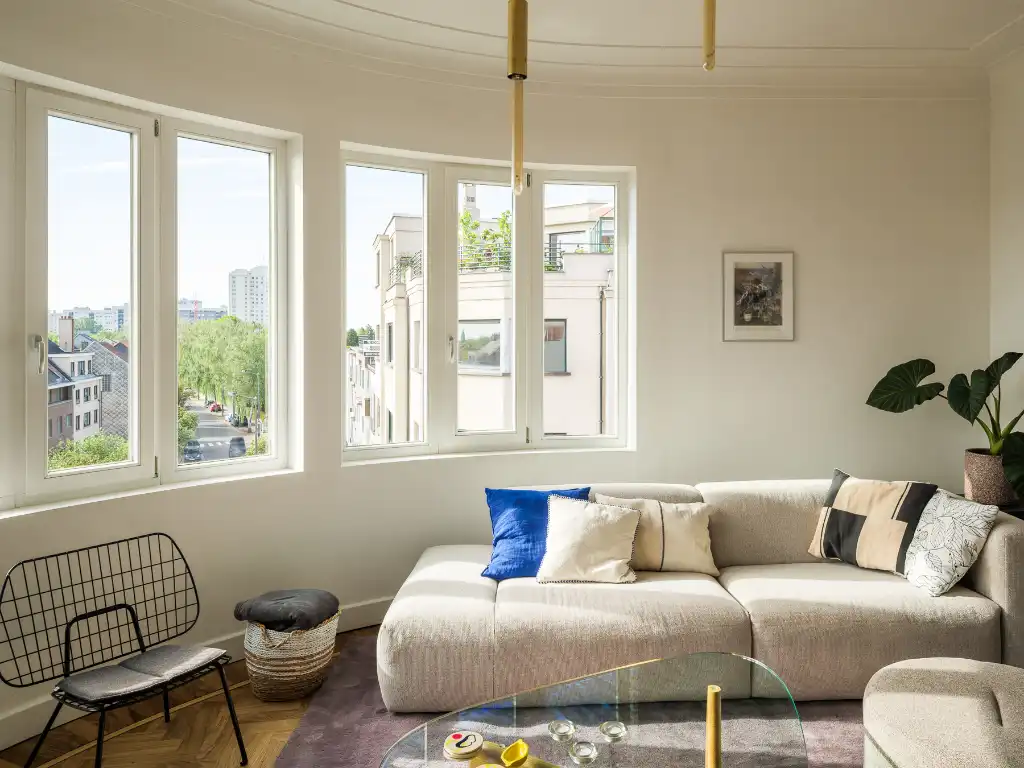 Architecturaal 3 slpk-appartement met prachtig zicht nabij het station Gent-Sint-Pieters foto 17