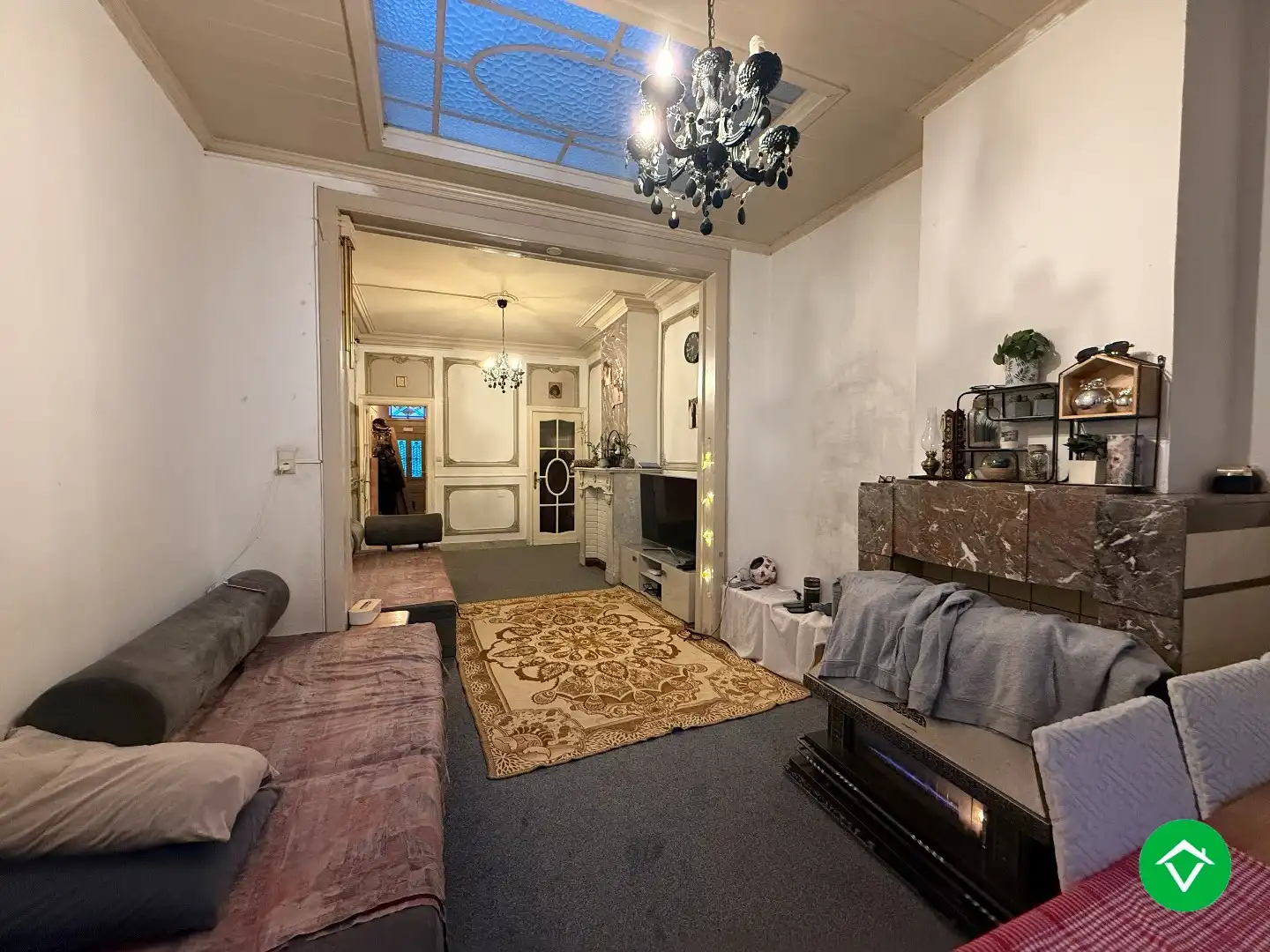 Rijwoning met 2 slaapkamers en koer te Roeselare foto 3