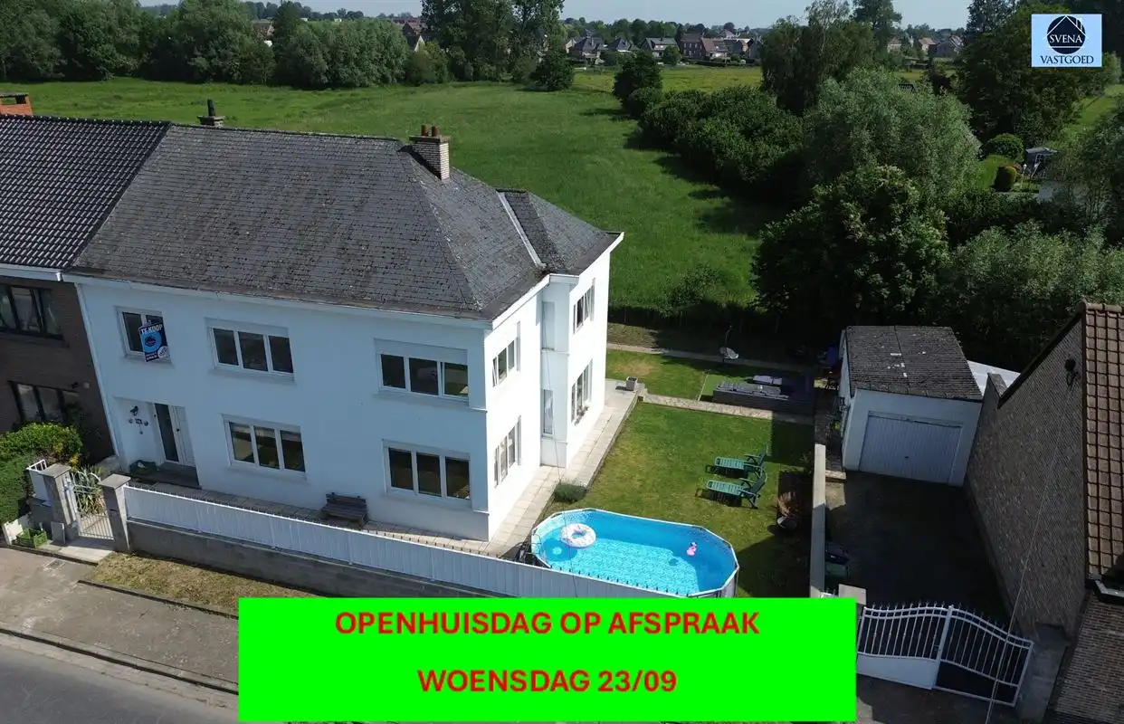 Hoofdfoto van de publicatie: OPENHUISDAG OP AFSPRAAK WOENSDAG 23/09. VERNIEUWDE WONING MET 4 SLAAPKAMERS EN TUIN 