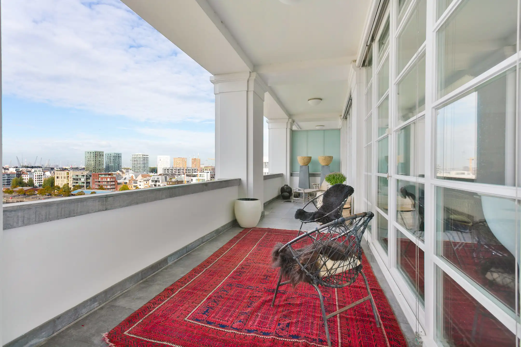 ANTWERPEN-EILANDJE - High-end afgewerkt penthouse foto {{pictureIndex}}