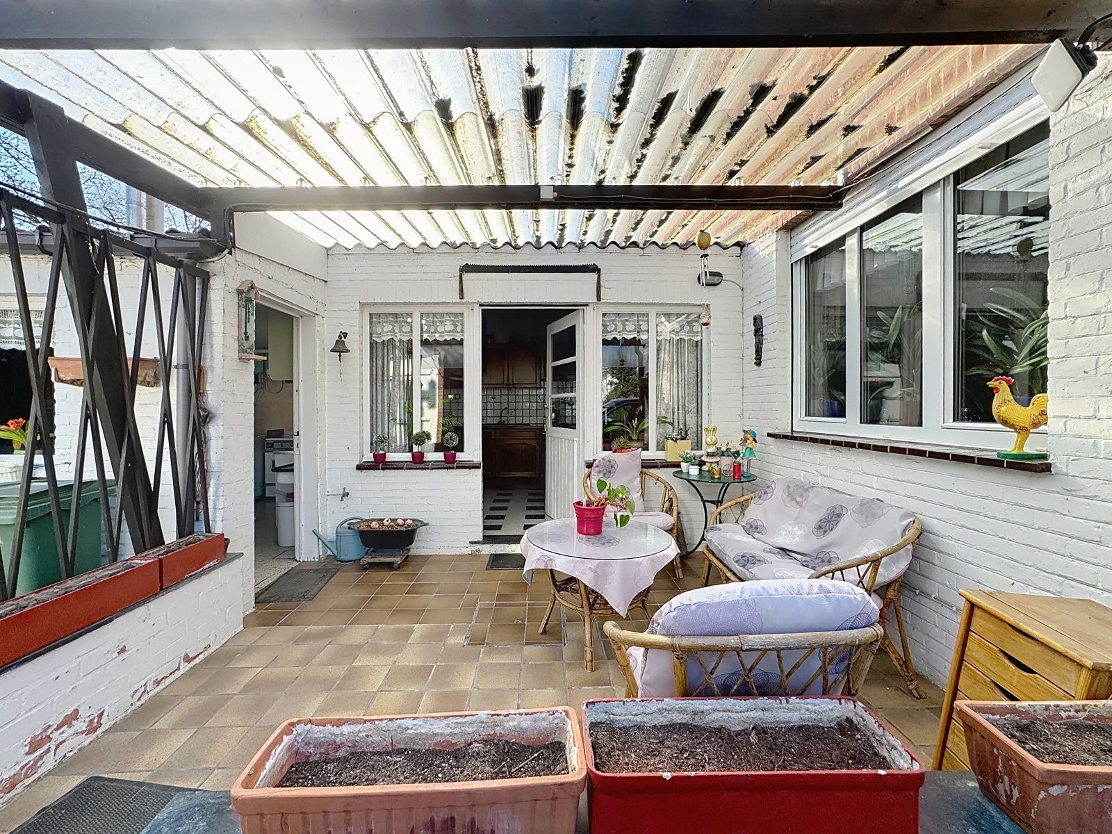 Halfopen woning 3 slks met tuin in landelijke Kapellen  foto 7