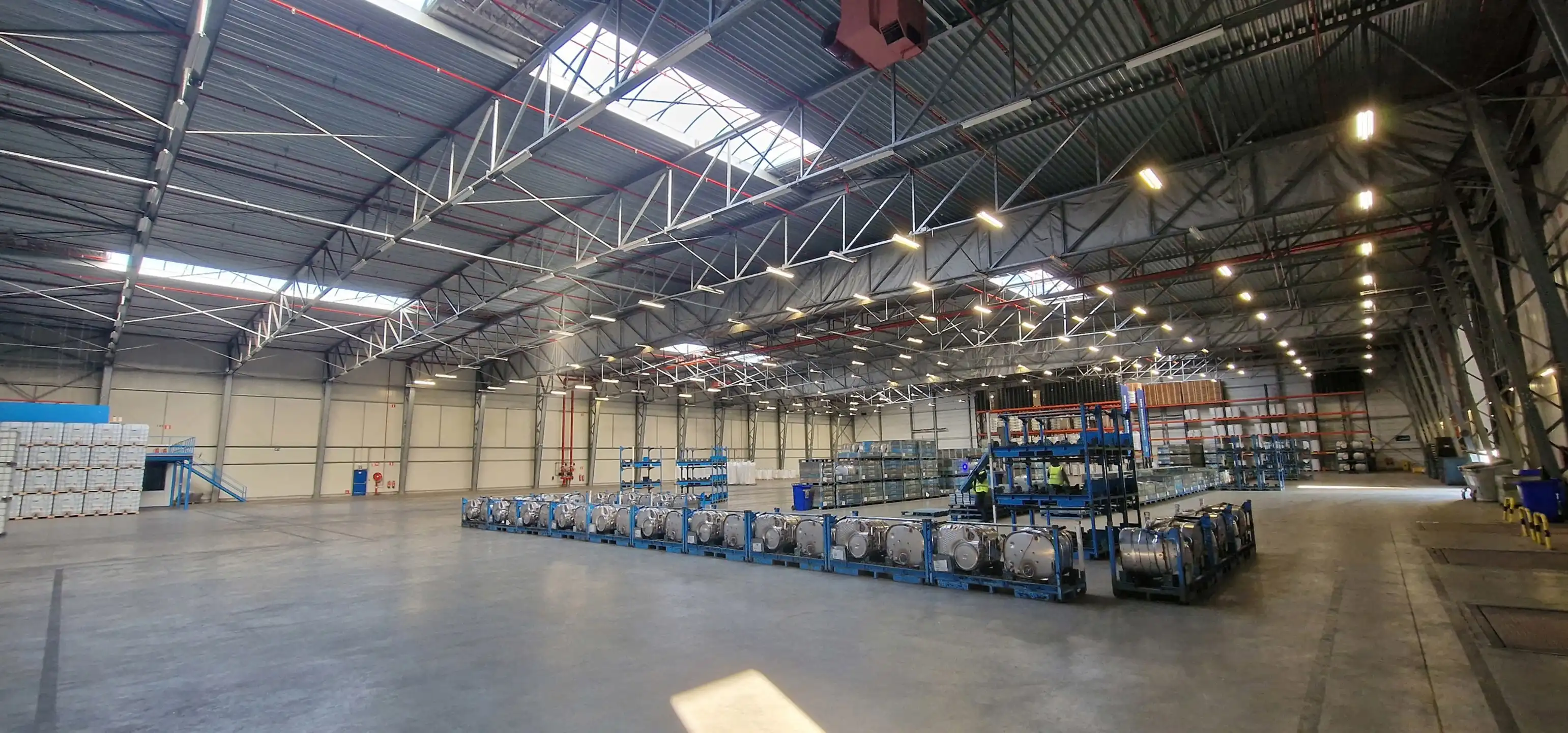 Magazijn 6.240 m² en buitenterrein 1.822m²  op de site Desteldonk in de haven van Gent  foto 5
