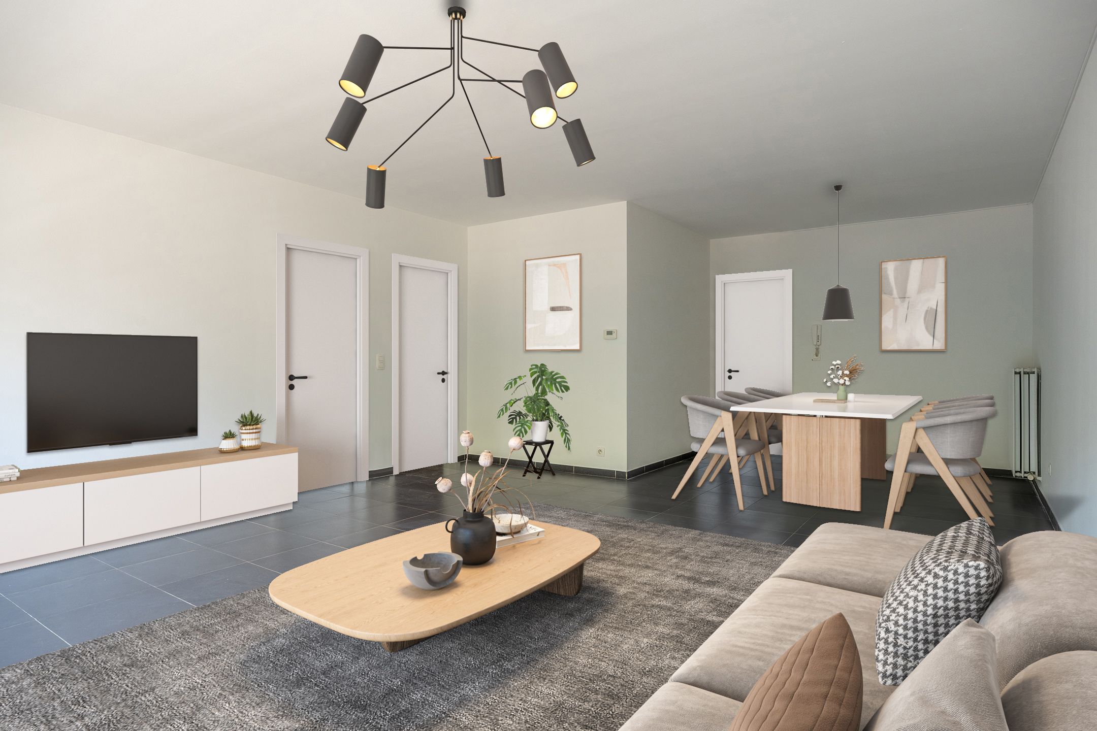 Lichtrijk appartement met 3 slpk's te centrum Vosselaar foto 5