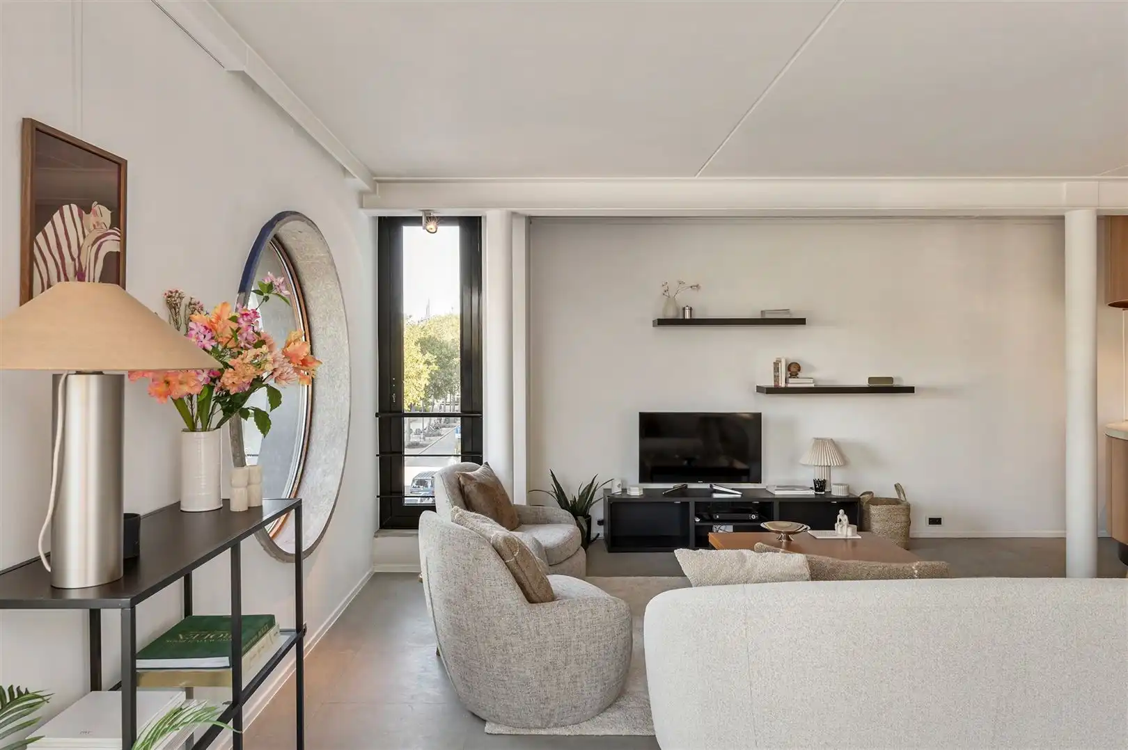 Architecturaal hoekappartement met uitzicht over het Zuidpark foto 4
