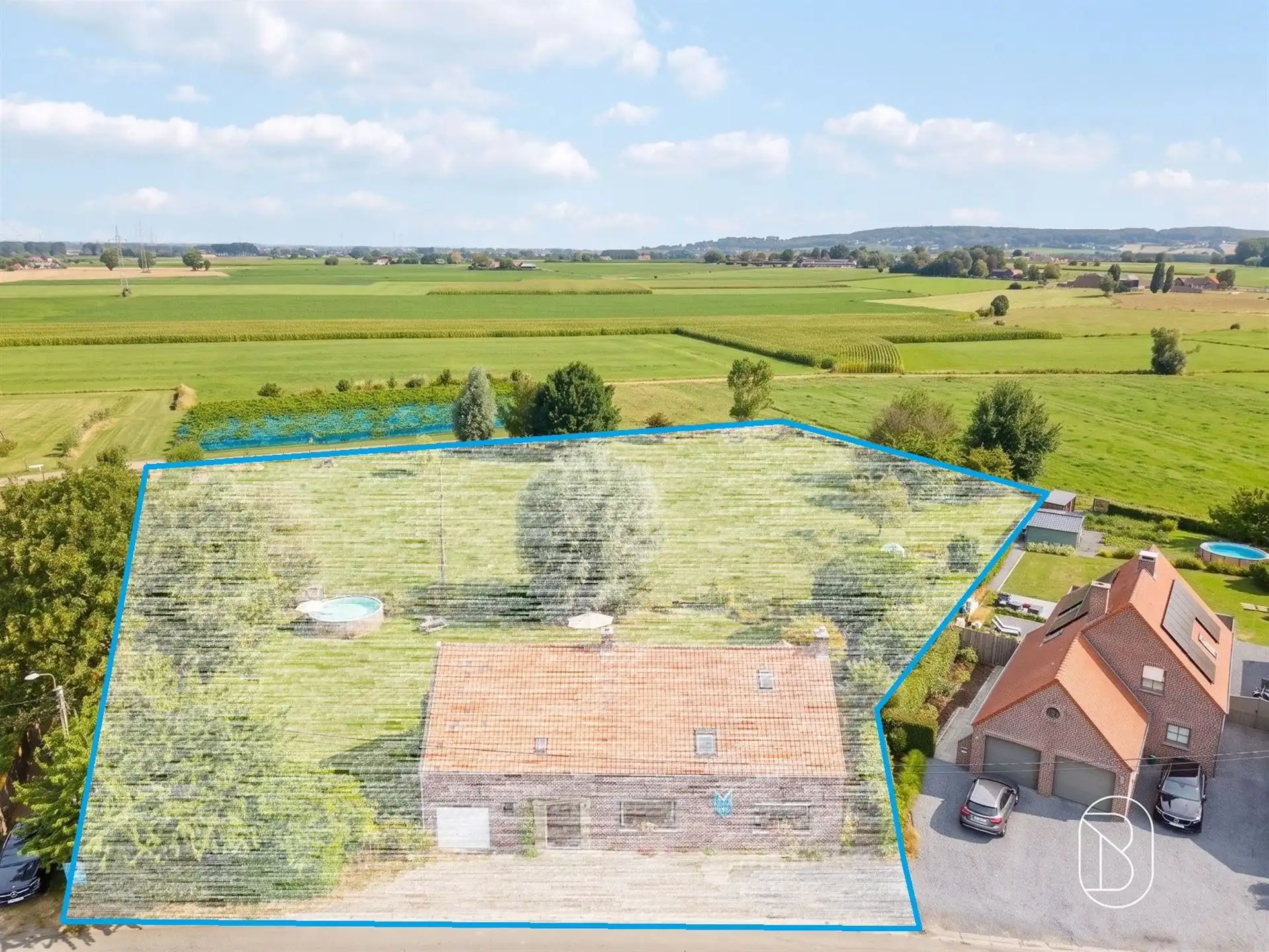 Ruime woning op 6.220 m² met prachtig landelijk uitzicht foto 16