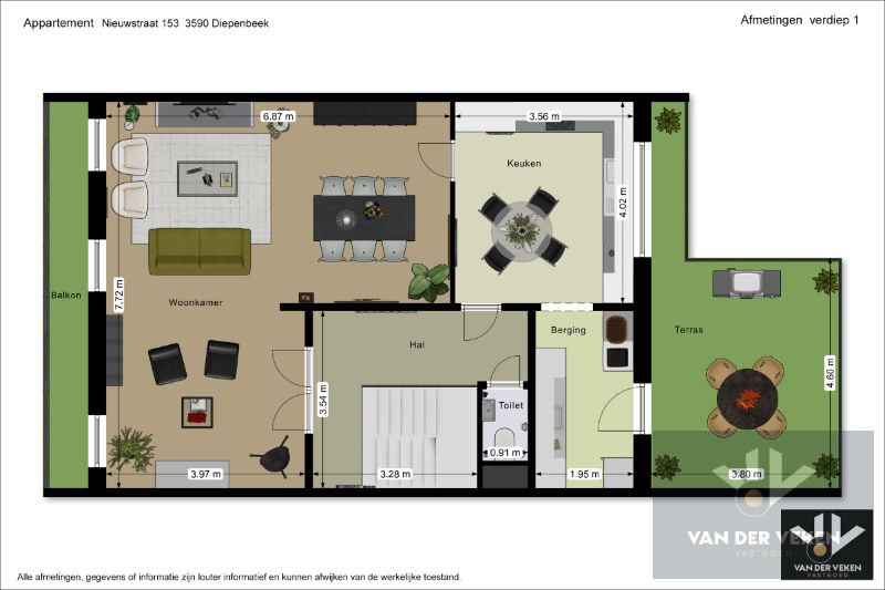 Ruim en zeer goed onderhouden triplex met veel mogelijkheden op goed bereikbare locatie in het gezellige Diepenbeek foto 17
