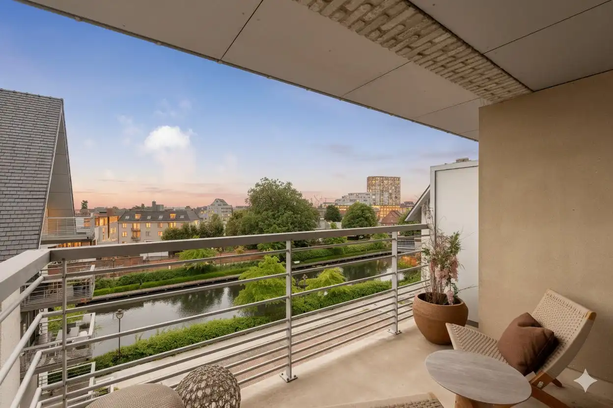 Stijlvol duplex appartement te koop aan de Kleine Bassin foto 17