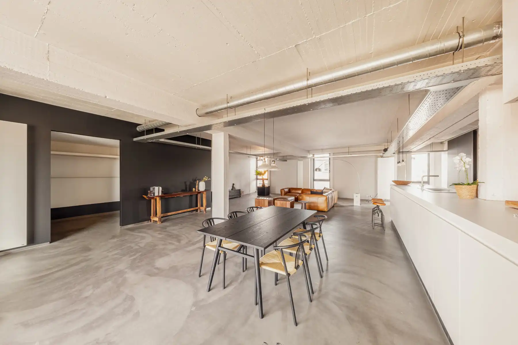 Loft met 2 slaapkamers en mega terras in Zurenborg foto 16