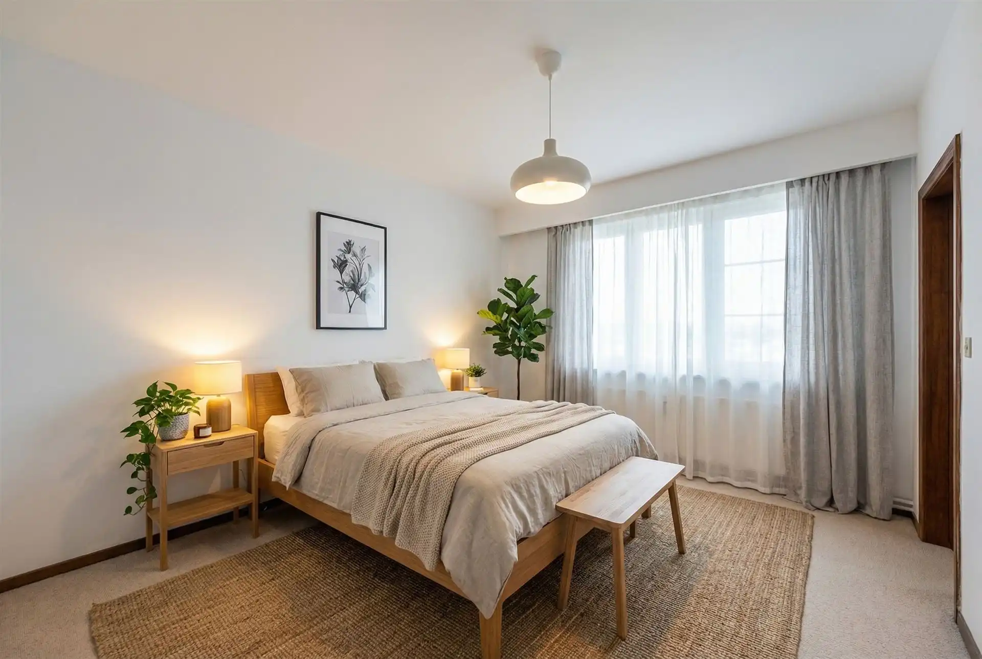 Appartement (hoogste verdieping - 2 SLK) met zonnig terras.  foto 15