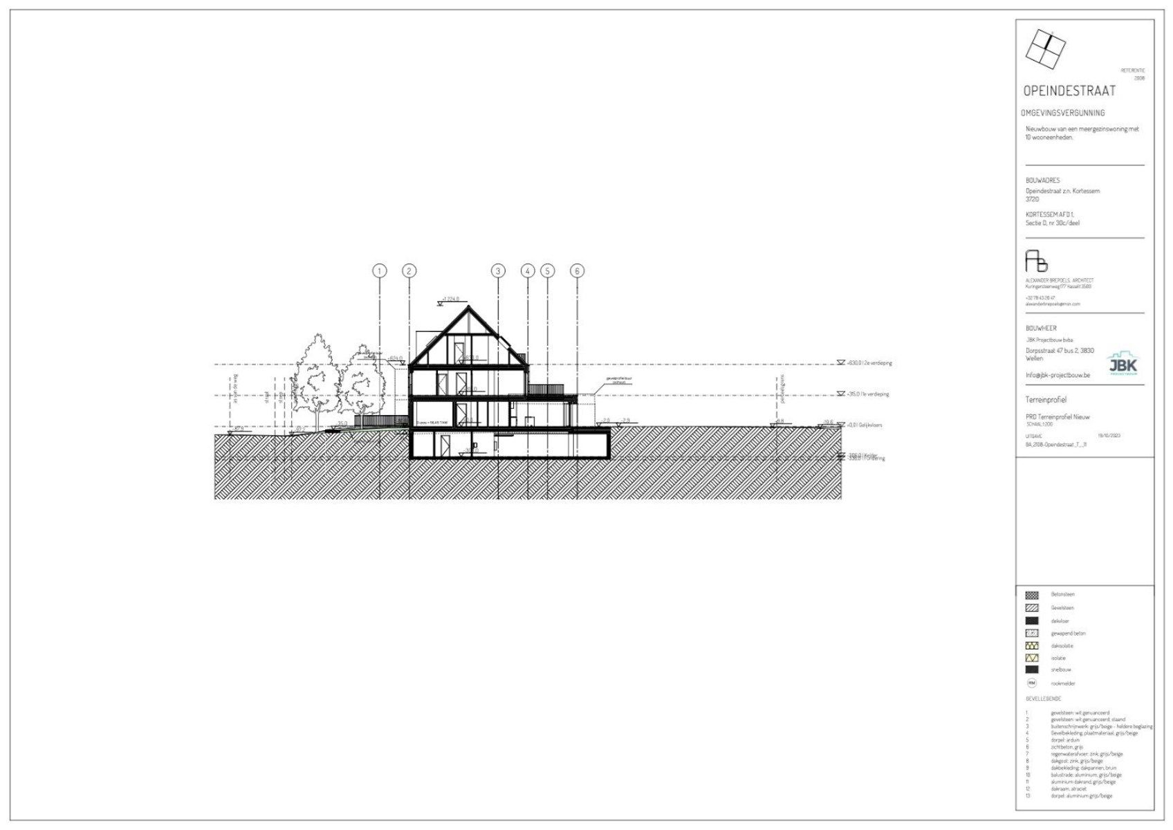 Residentie Van Bellis: Nieuwbouw Benedenwoning met tuin in Kortessem, 2 slaapkamers, Energielabel A, 110m², bouwjaar 2024, zuidelijke tuinoriëntatie, 1 parkeerplaats en 1 berging inbegrepen foto 17