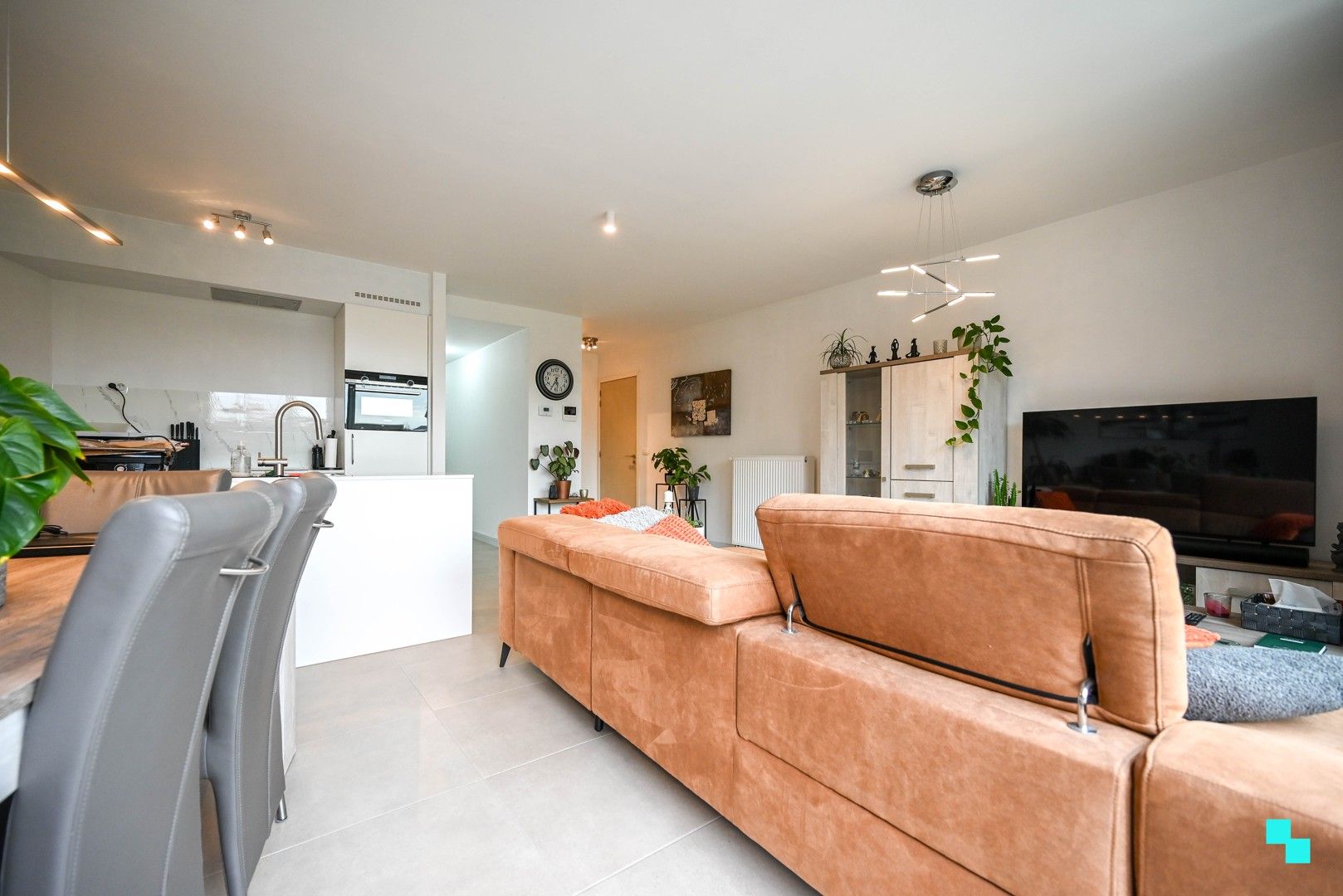 Nieuwbouwappartement met twee slaapkamers te Beveren-Leie foto 3