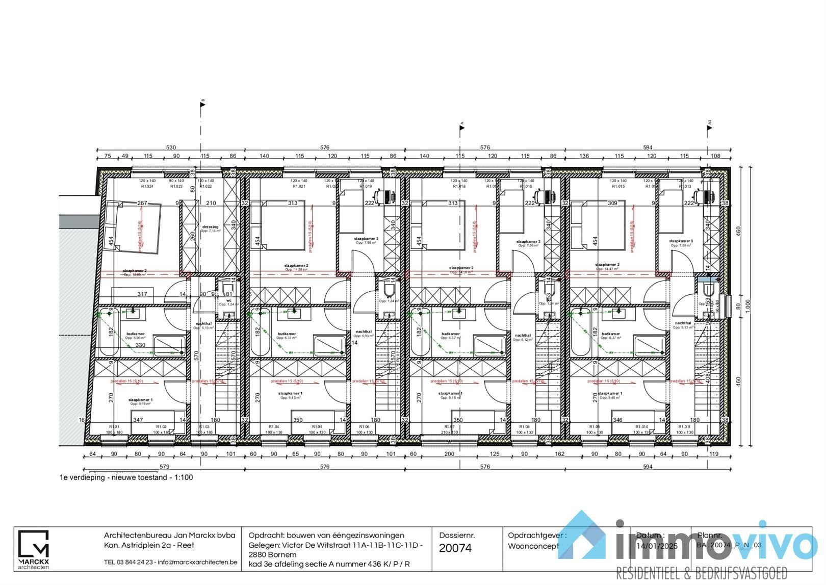Nieuwbouw casco woning met 4 slpk's en tuin foto 5
