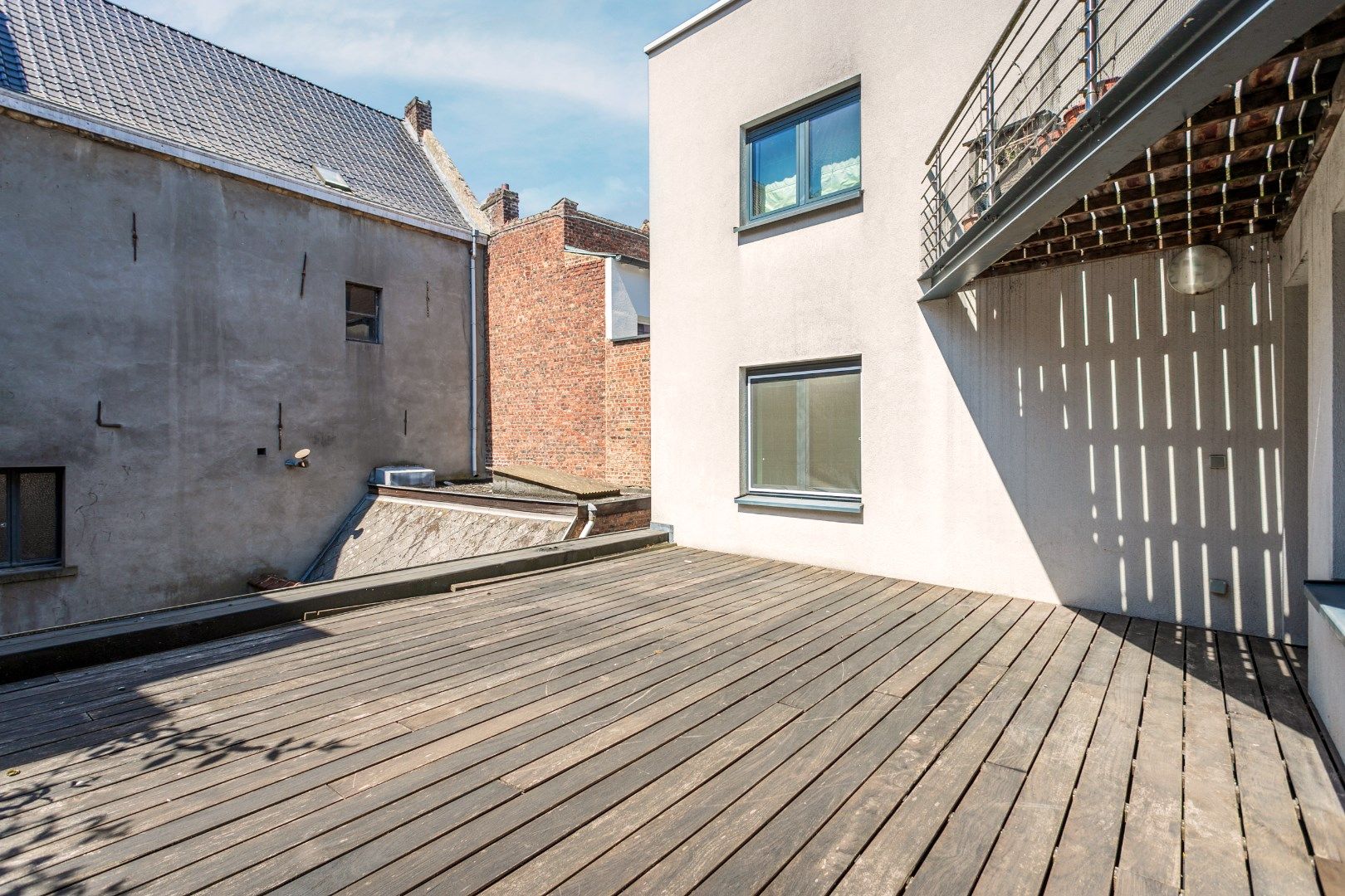Appartement 1 slpk met ruim terras centrum Halle foto 12