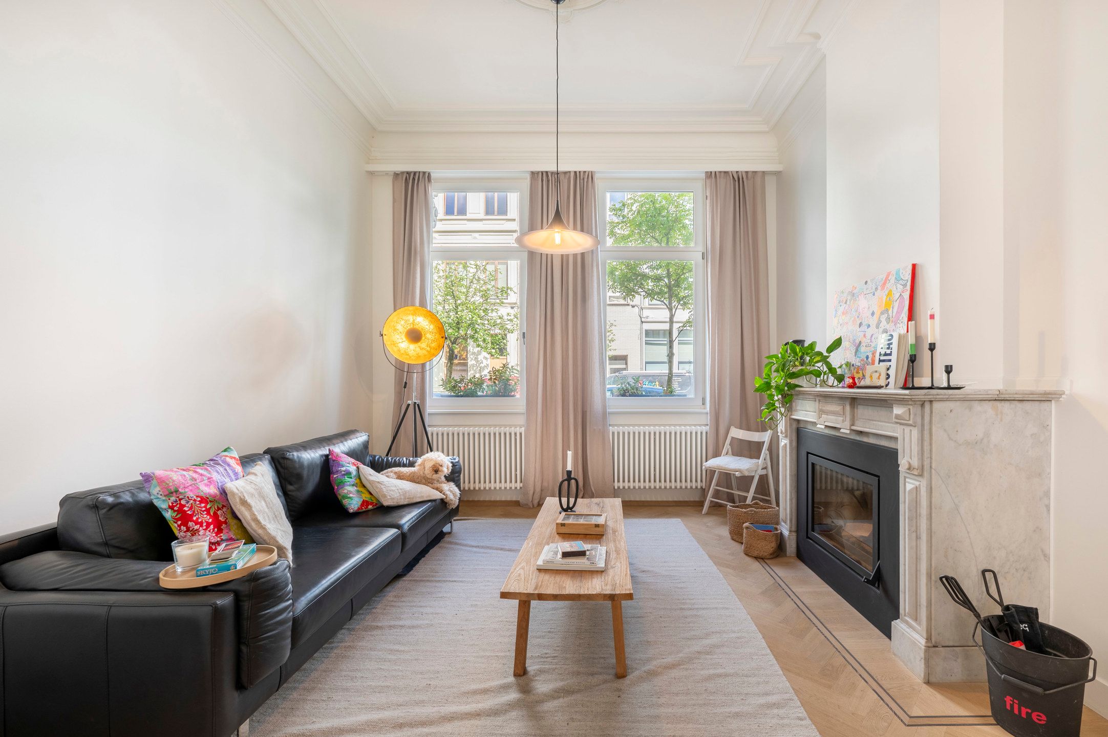 ANTWERPEN-ZUID - Gerenoveerd herenhuis met tuin  foto 9