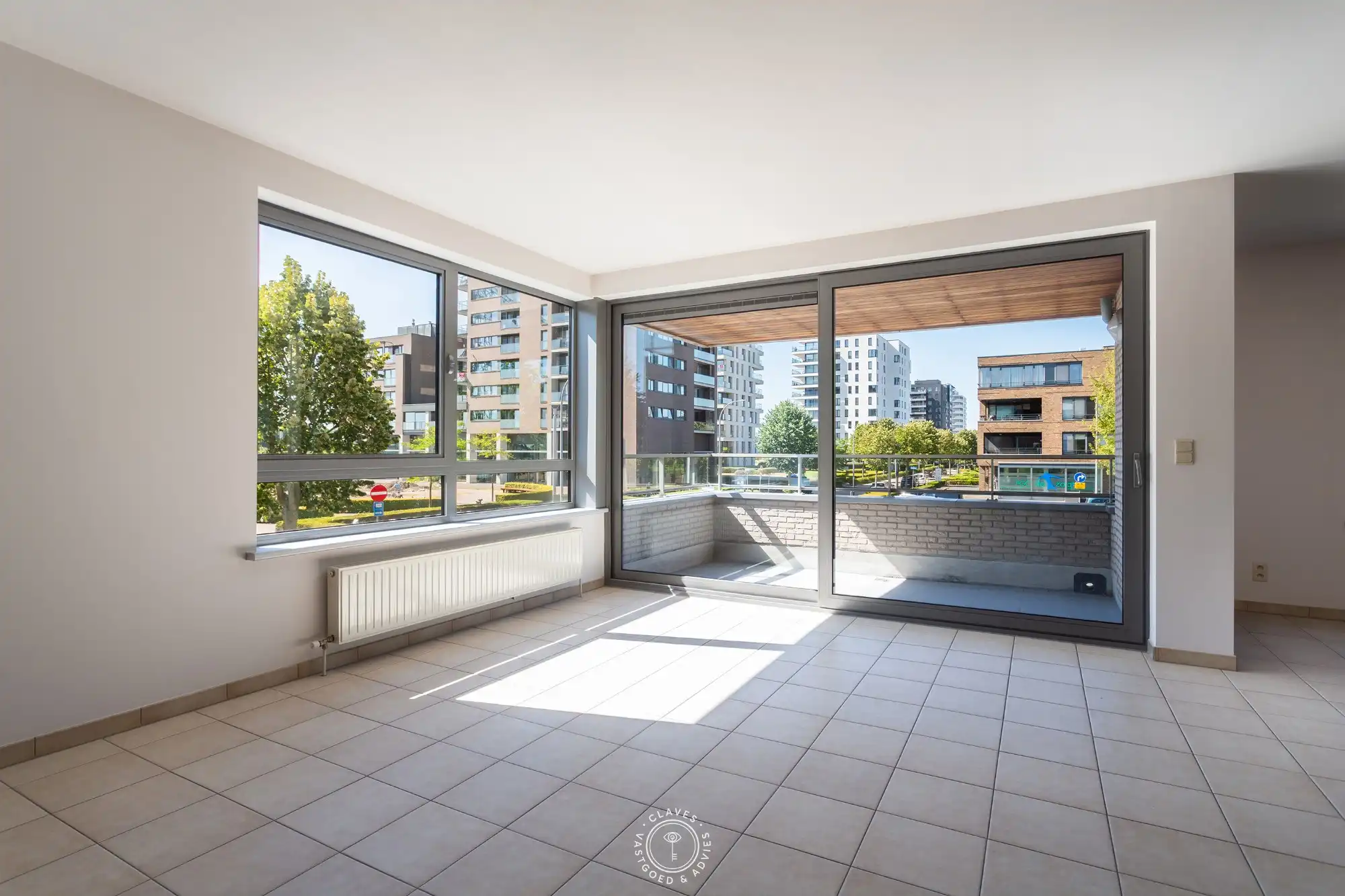 Lichtrijk hoekappartement met terras en Scheldezicht in Temse foto 6