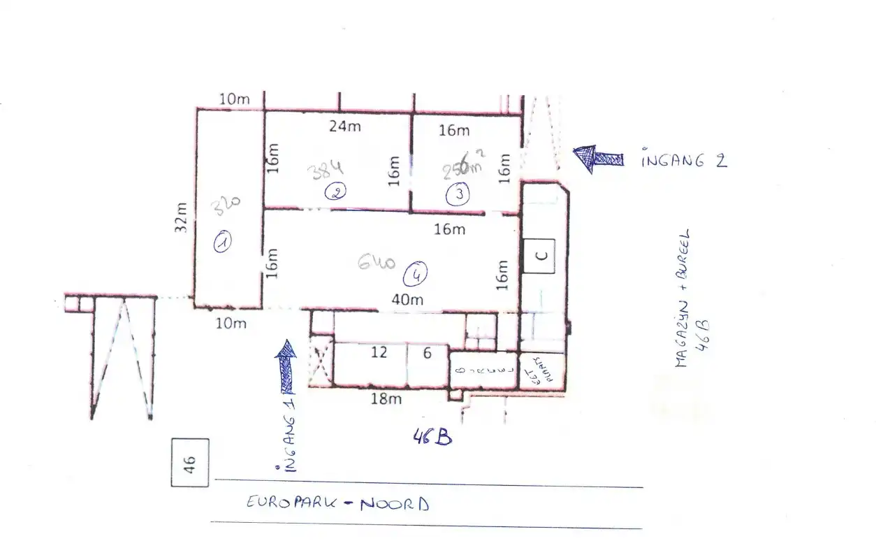 4 magazijnen met verschillende afmetingen in Sint-Niklaas foto 5