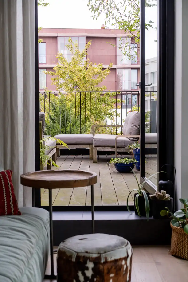 Uniek 2 slpk appart + kelderberging+4 terrassen (Nieuw Zuid) foto 16