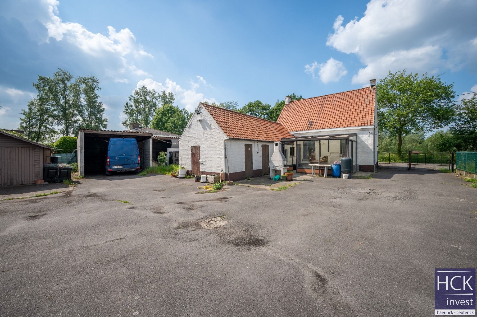 NAZARETH - Te renoveren/herbouwen woning op 4560 m² in groene omgeving foto 12