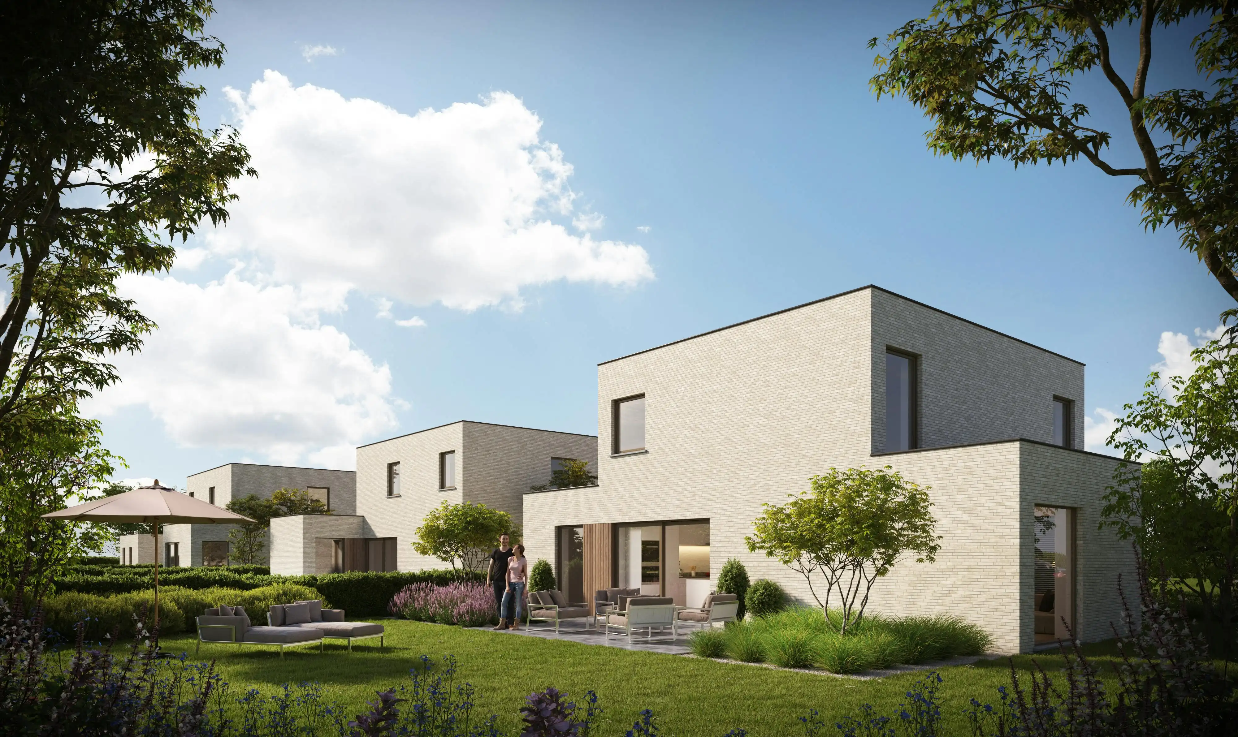 Modern wonen in Krombeke: hoogwaardig nieuwbouwhuis te koop foto 2