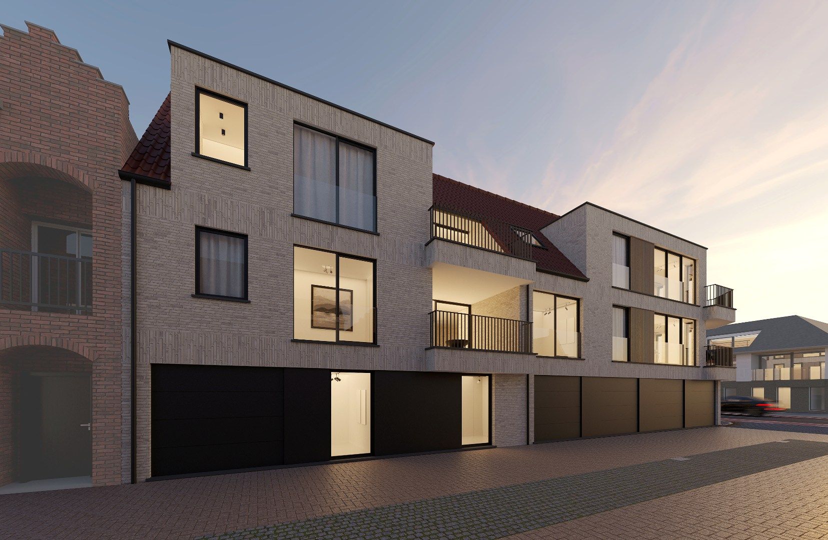 Ruim gelijkvloers nieuwbouwappartement met 2 slaapkamers en garage in Middelkerke foto 4