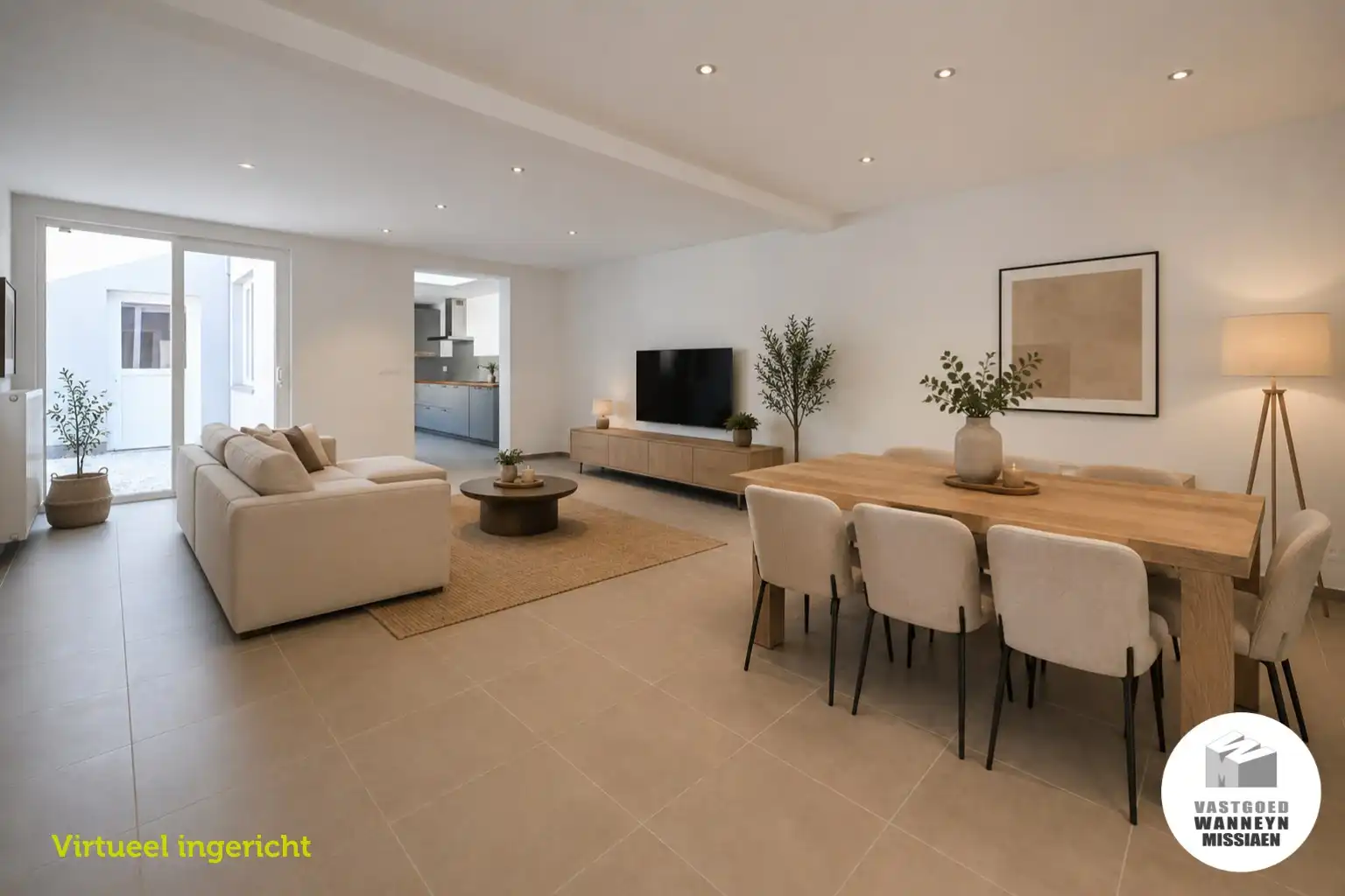 Instapklare woning met 3 slaapkamers en ruime berging/garage in centrum Wingene  foto 3
