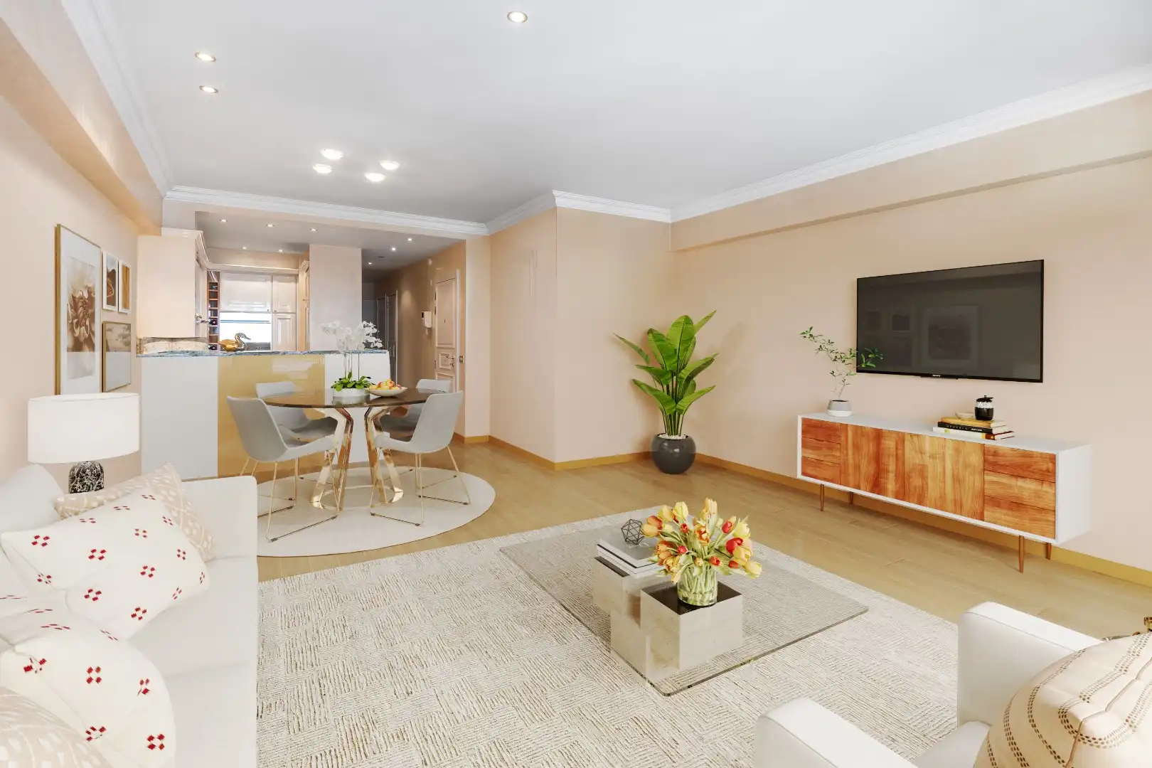 Luxueus ingericht appartement aan de zonnekant van de Dumortierlaan. Parking in het gebouw mgl. foto 23