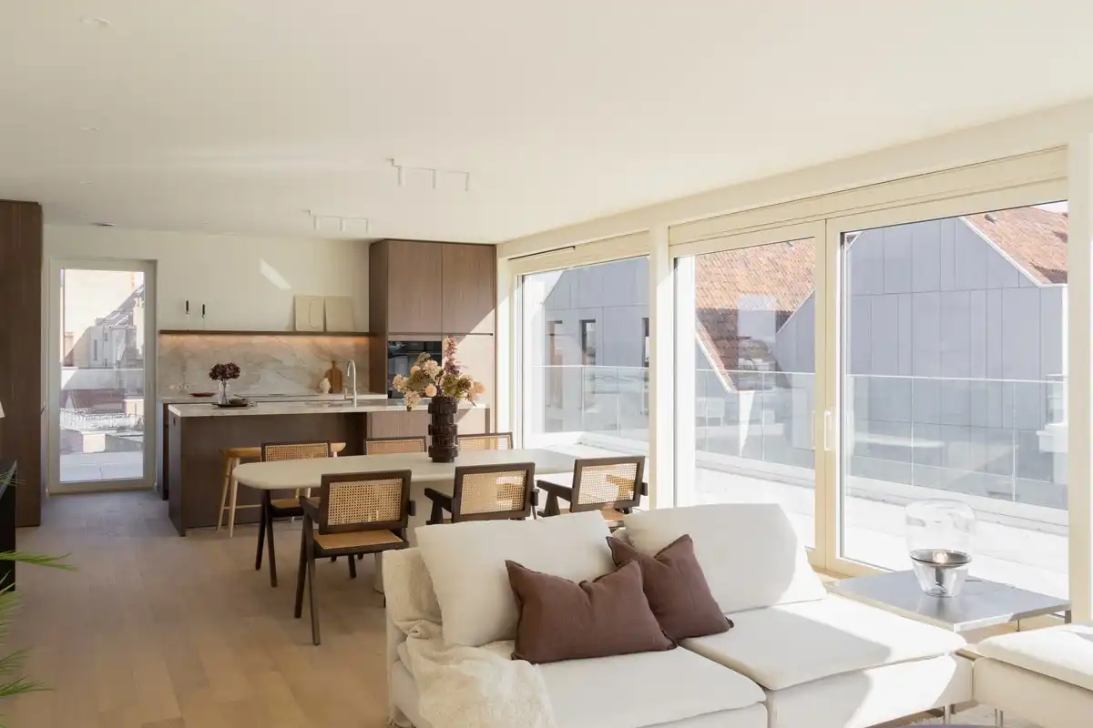 Instapklaar en hoogwaardig afgewerkt 3-slaapkamerappartement in Brugge. foto 16