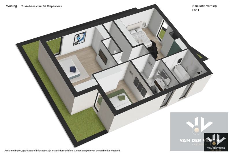 Prachtige nieuwbouwwoning – open bebouwing met 3 slaapkamers, 2 badkamers en groot terras foto 8