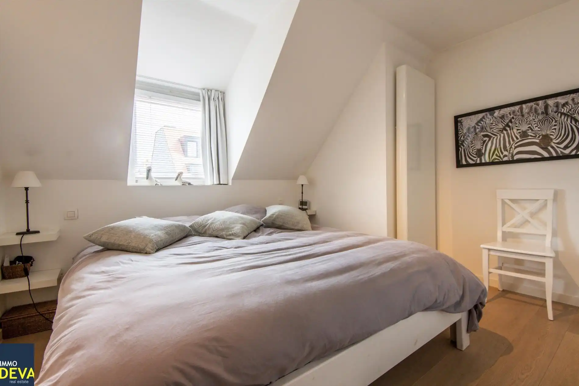 Zeer zonnig duplexdakapp. met prachtige terrassen,  gelegen op de Kustlaan vlakbij het Driehoeksplein. foto 17