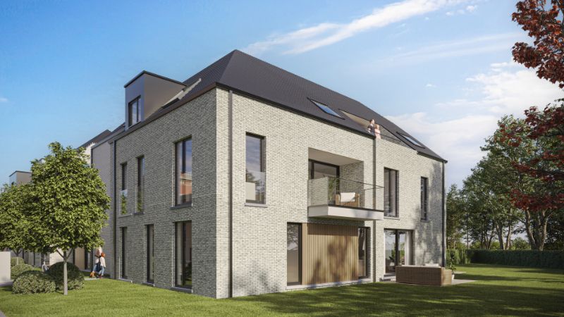 Gelijkvloers appartement 112m² met privé tuin 500m² met hoekterras 50m² zuid-west foto 5