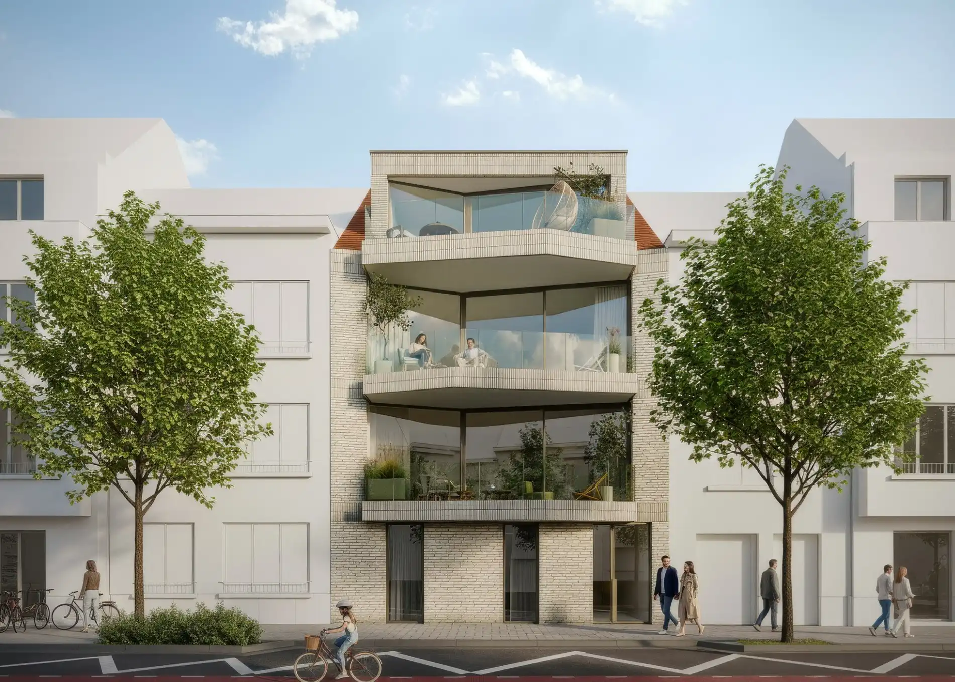 Res. “Finion” – Twee slaapkamers en een uitzonderlijk terras foto 3