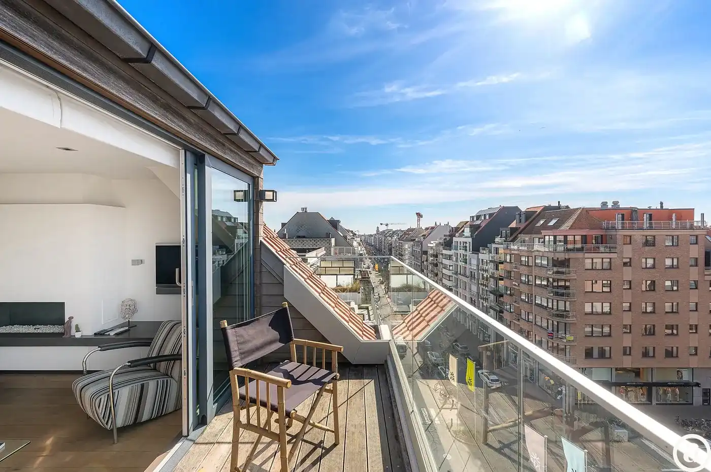 Moderne duplex met ruime terrassen nabij strand foto 10