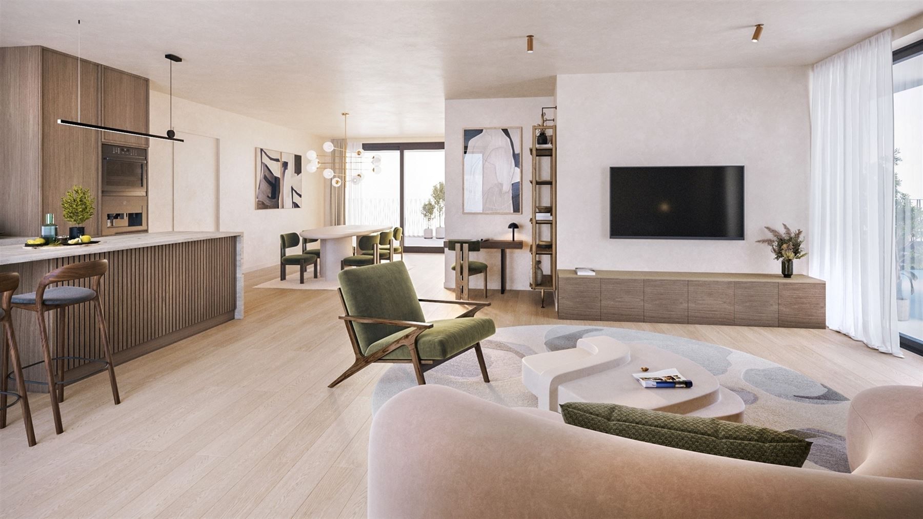 Residentieel gelegen, nieuwbouw 3 slaapkamerappartementen foto 3