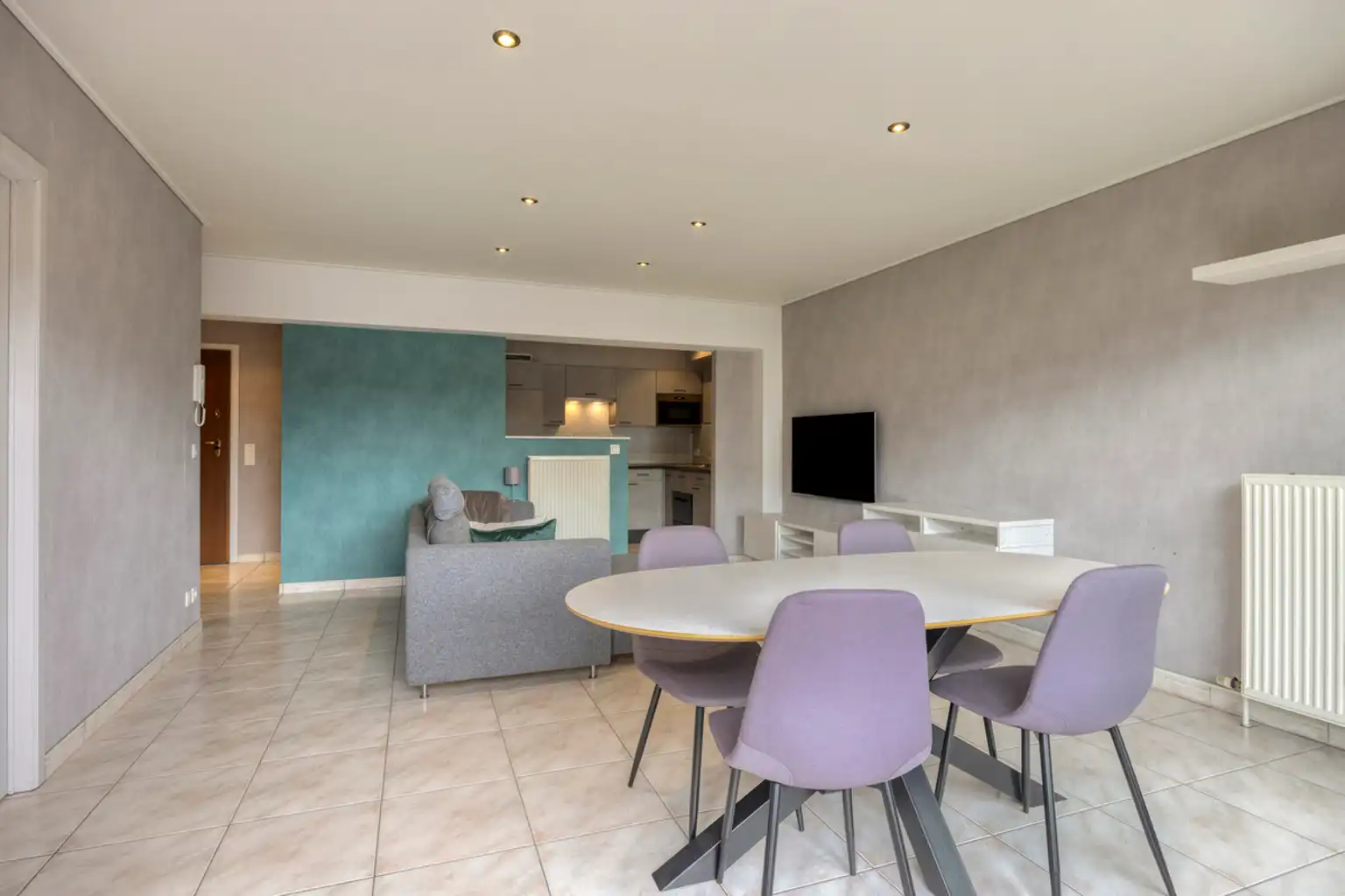 1 kamer appartement in centrum Asse met ruime garagebox foto 5