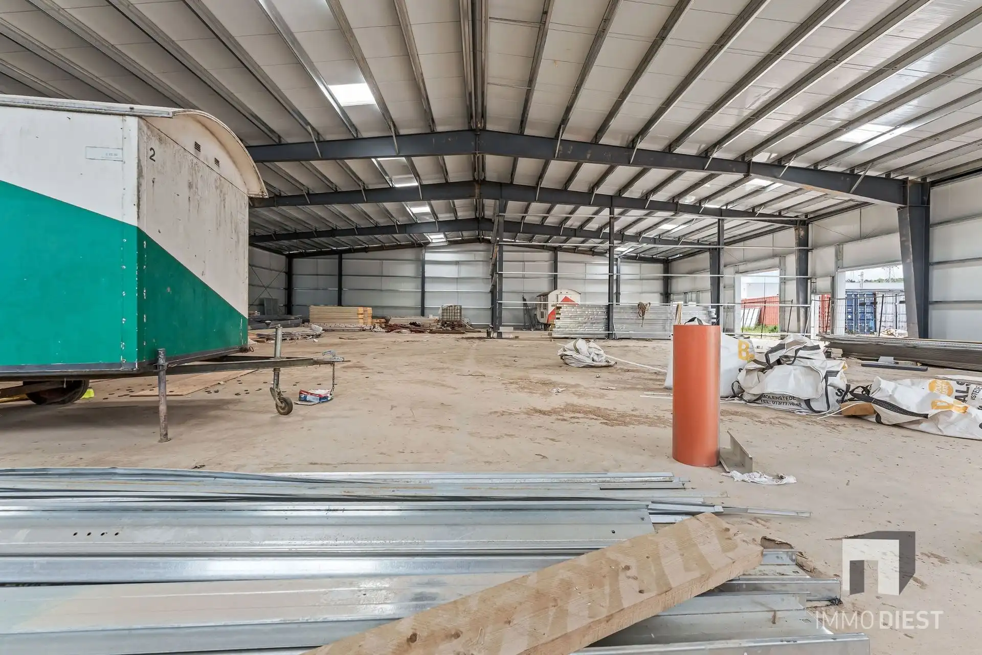 Nieuwbouw loods in KMO-zone Diest foto 24