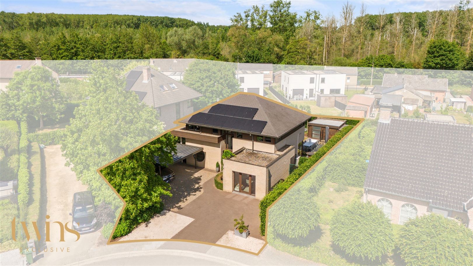 Luxueuze open bebouwing met zwembad op toplocatie in Berlare foto 2
