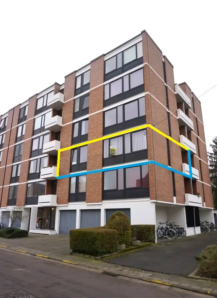 Lichtrijk hoekappartement met 2 slaapkamers, garagebox en mooie uitzichten in Heverlee foto 2