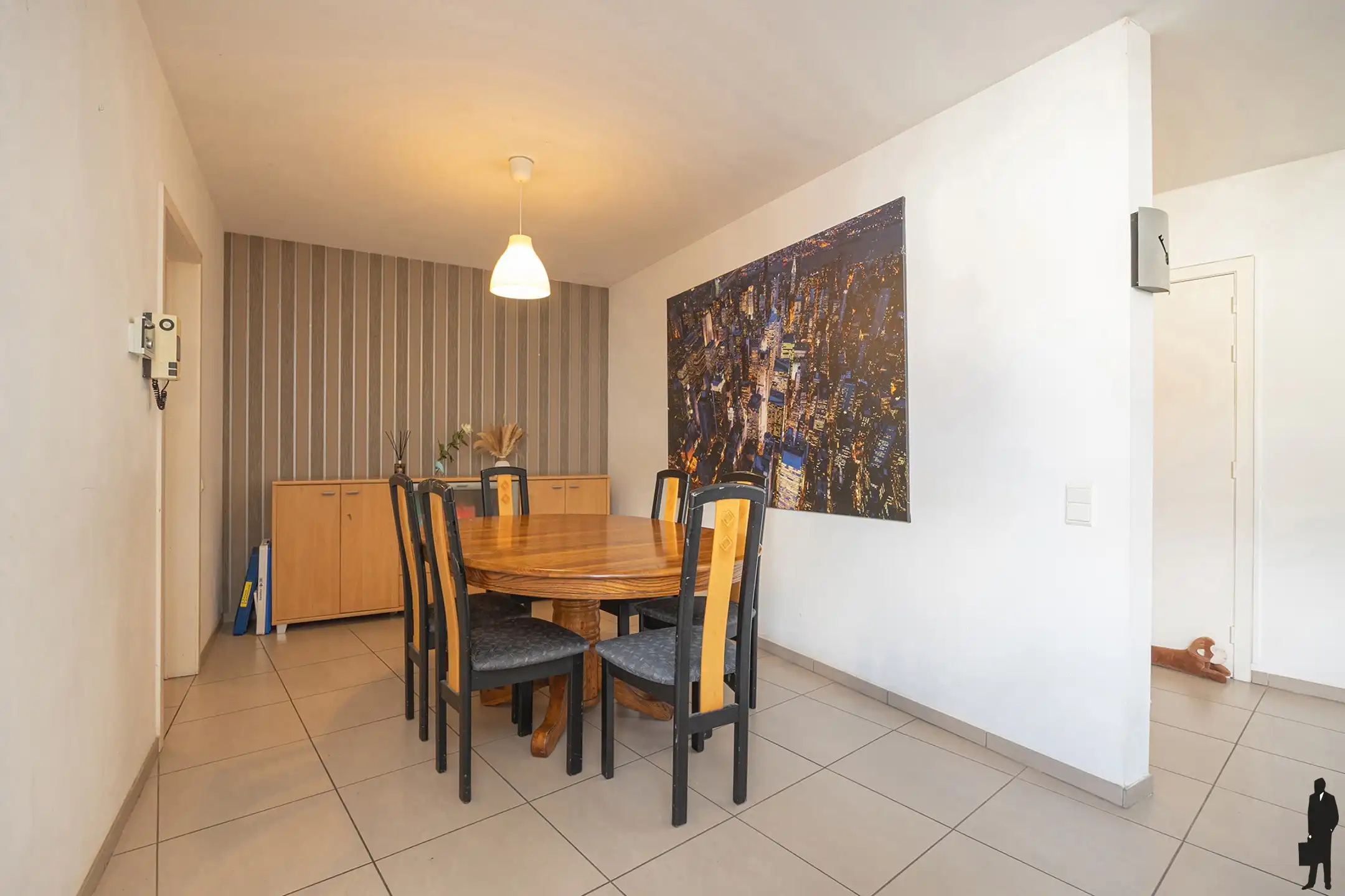 Appartement met 3 slpk en garage in centrum Hamme  foto 6