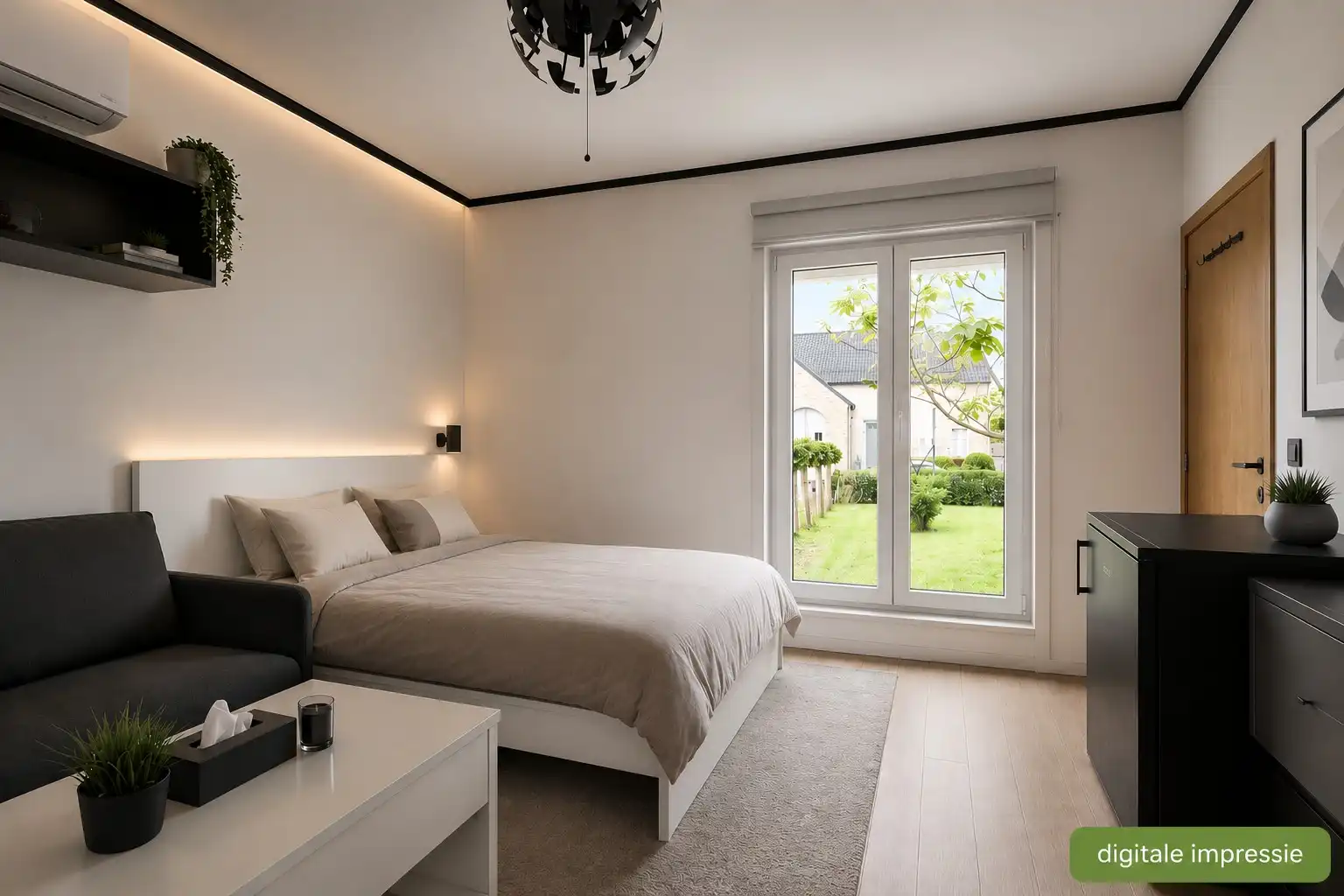 GELIJKVLOERSE WONING MET 3 SLK op 17A89CA NABIJ CENTRUM BILZEN. foto 20