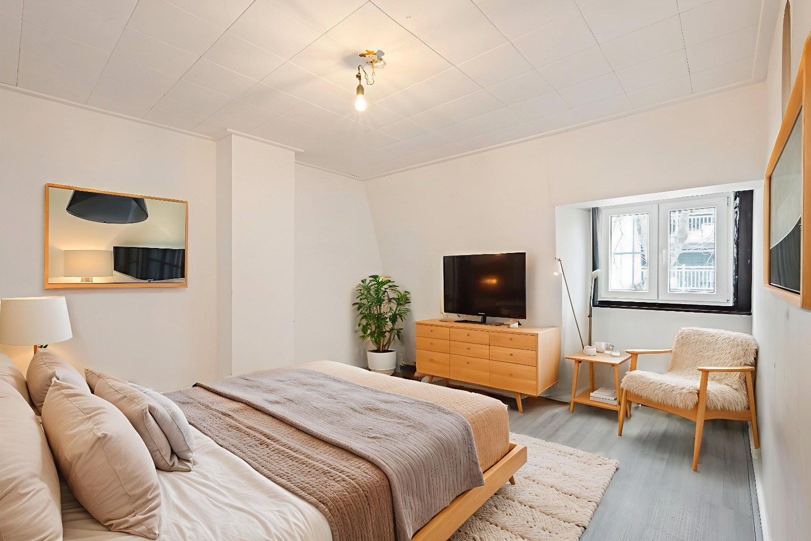 Rijwoning met 2 slaapkamers, zonnige tuin en inpandige garage in Stasegem  foto 6