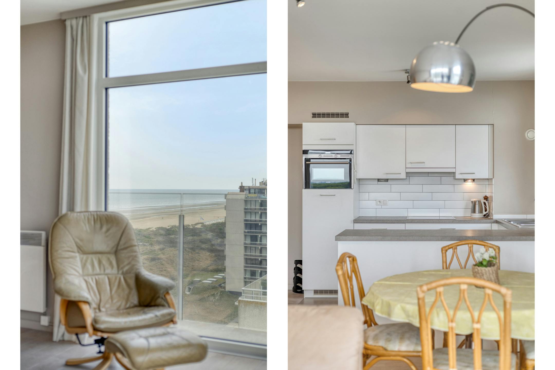 Gerenoveerd hoekappartement met zee en duinzicht in De Panne foto 15